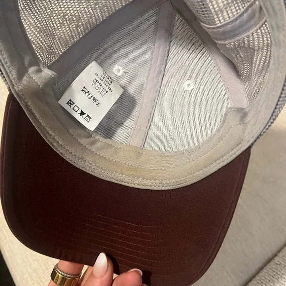 Patagonia Trucker Hat White and red - Picture 3 of 4